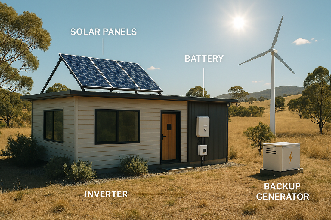 Key Elements of a Custom Off-Grid Power System Explained