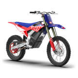 RFN Warrior SX-E15 electric dirt bike, side profile